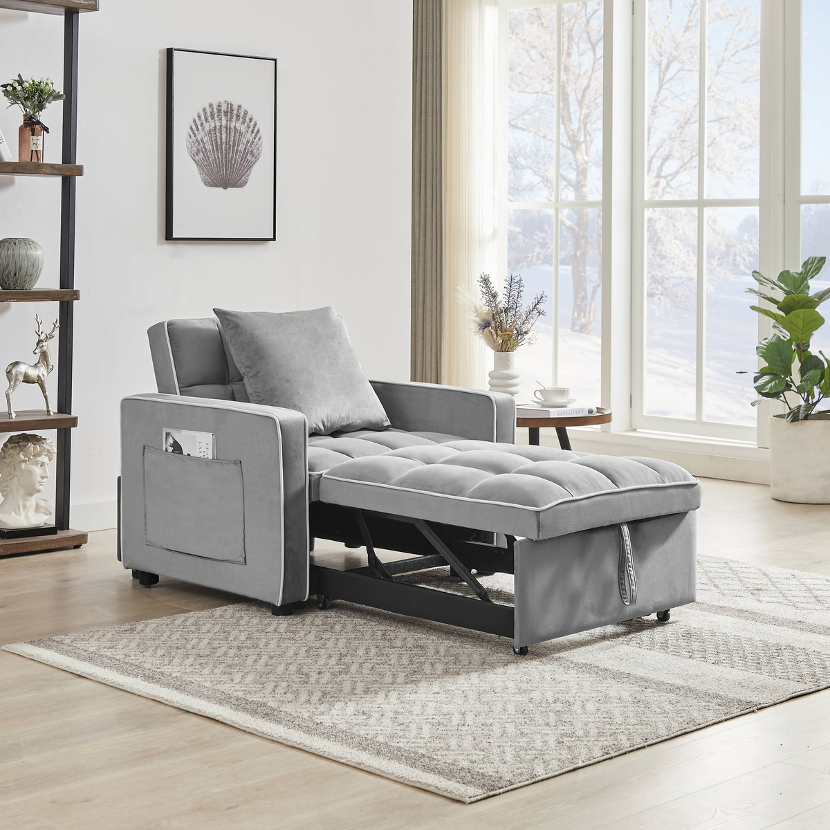 Pemberton Convertible Chair Bed