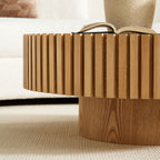 Harlow coffee table sintered stone top surface detail