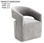 Osmington chair textured fabric detail