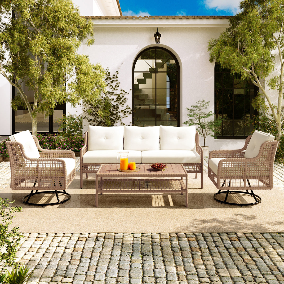 Jura patio set full layout