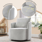 Aysgarth barrel chair seen from the side