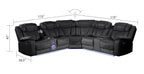 Ostend sectional wood leg detail