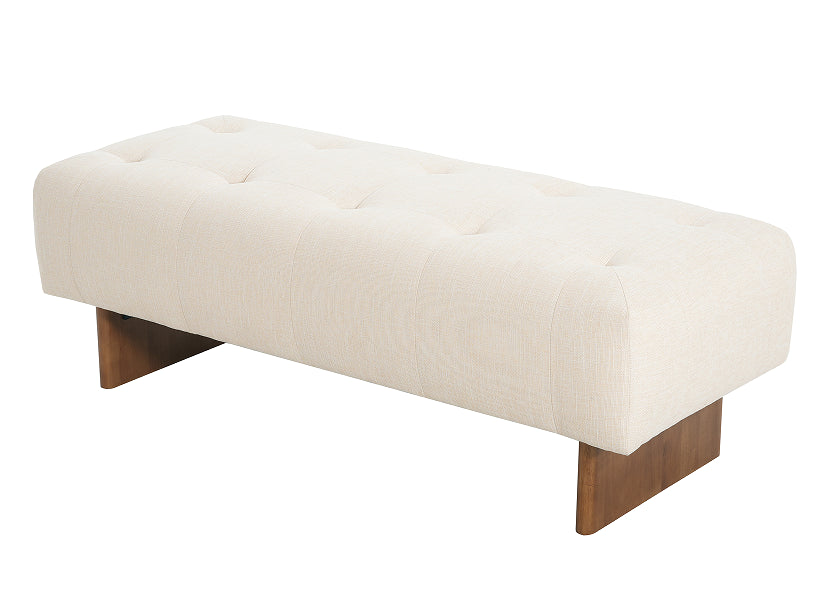 Wells bench at the foot of a bed