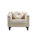 Merano Leather Corner Sofa, tufted back