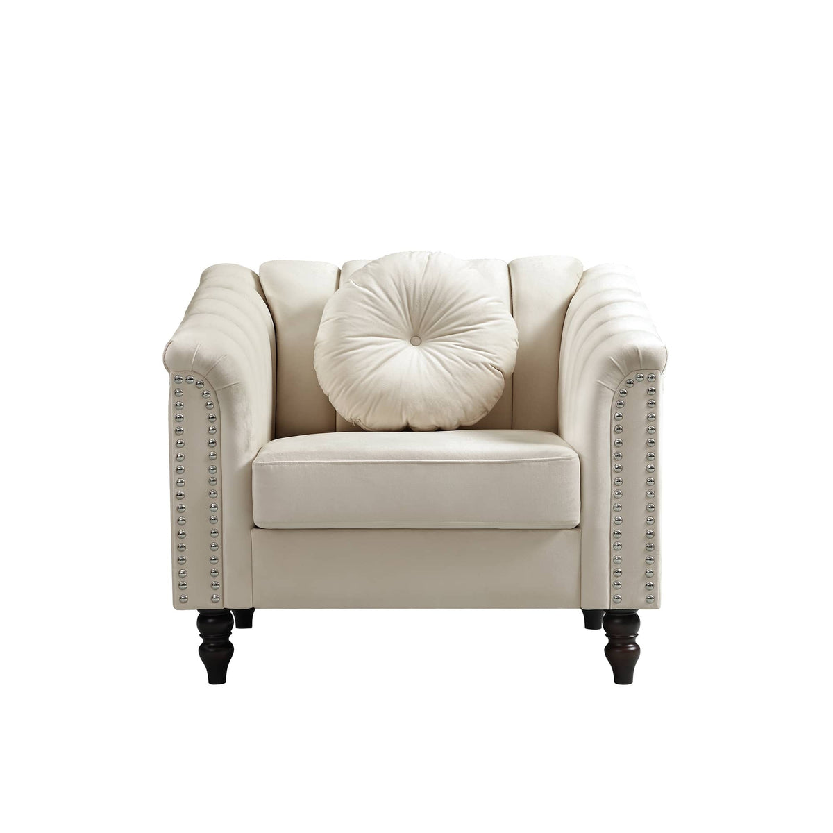 Merano Leather Corner Sofa, tufted back