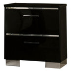 Chettle nightstand high-gloss lacquer surface detail