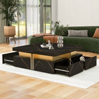 Ravel Marble Coffee Table, edge profile