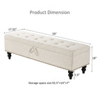 Fenwick bench with the lid open showing storage