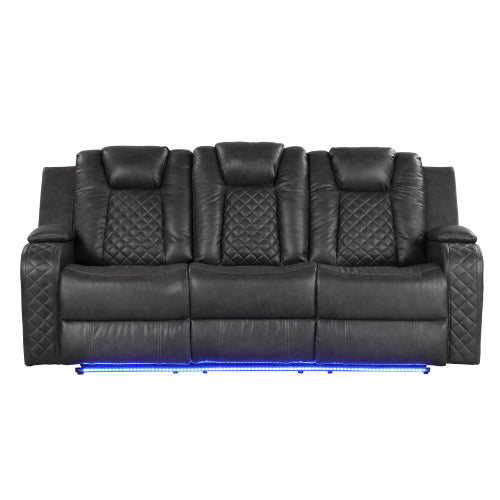 Ilva Reclining Sofa, LED lighting detail