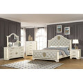 Varenna five piece bedroom set in buff